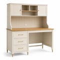 Scrivania in legno e MDF con cassetti e ante 140x60x150 cm